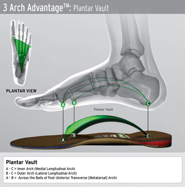 Foot Levelers Custom Shoe Orthotics | Chiropractic Company
